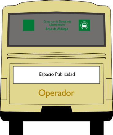 Autobús: parte trasera