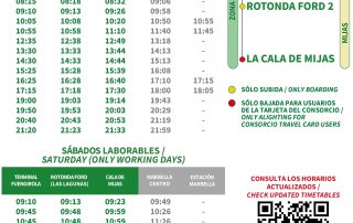 Nueva ruta M-060 Fuengirola-Cala de Mijas