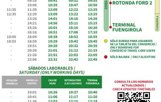 Nueva ruta M-060 Fuengirola-Cala de Mijas