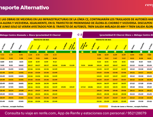 Ampliación de horarios especiales en las rutas M-270 y M-342 por retraso en apertura de la ruta de cercanías C-2