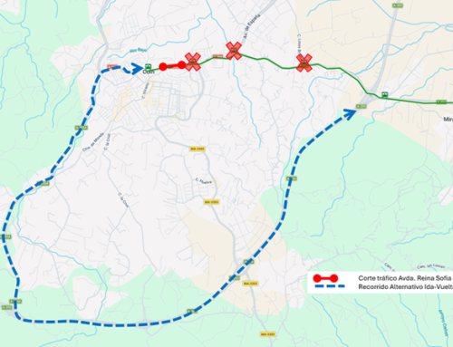 Anulación de paradas y cambio de recorrido por obras en Coín del 24 al 28 de agosto