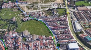 Se suspenden por obras las paradas de transporte "Cementerio Churriana" y "Las Pedrizas" de la línea M-123