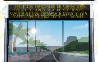 Servicios Especiales de Verano 2026 en el Área Metropolitana de Málaga