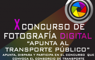 X Concurso de Fotografía digital Apunta al Transporte Público
